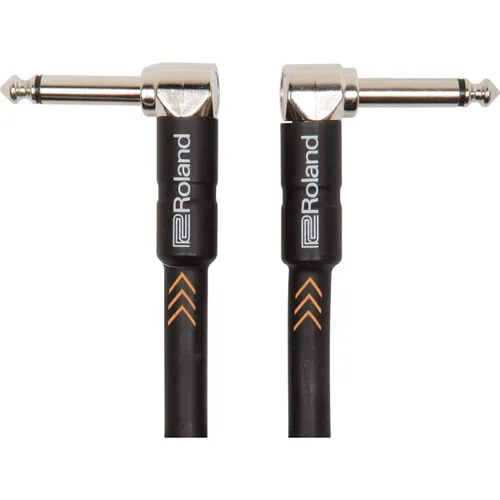 Miniatura 2 de Roland Black Series - Cable de instrumento recto/recto, conector de 1/4 de pulgada, 25 pies
