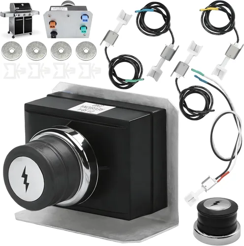 Miniatura 18 de Encendedor de pulso de 5 salidas para piezas de repuesto Nexgrill, Encendedor Nexgrill DHL-128-5Q Piezas de parrilla Nexgrill 720-0830X 720-0830H