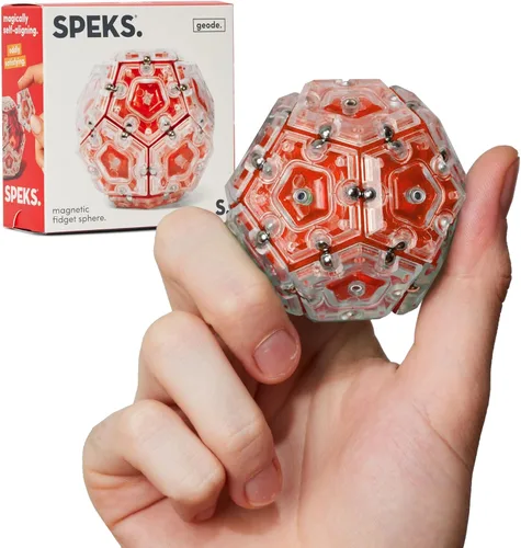 Miniatura 11 de Speks Geode - Juguete magnético antiestrés, juguete de escritorio sensorial para adultos y adolescentes de 14 años en adelante, regalo