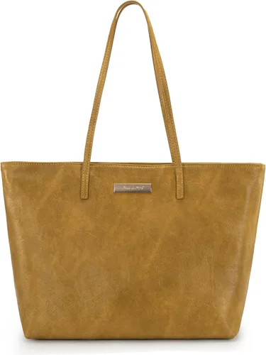 Miniatura 7 de Montana West Bolsos medianos de hombro para mujer con cremallera, bolso ligero de todos los días para trabajo, viaje o compras