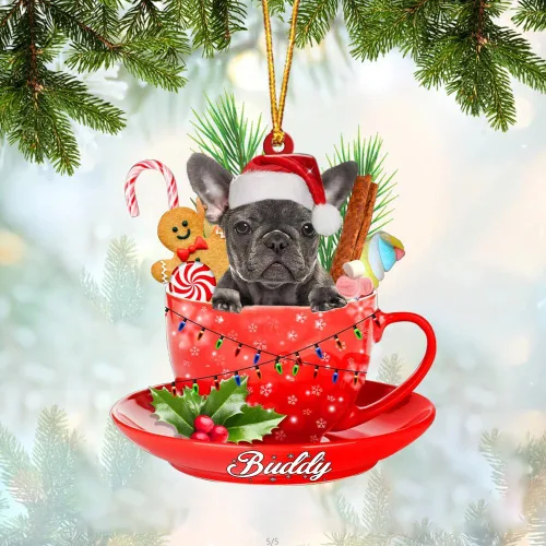 Miniatura 98 de Alaskan Malamute - Adorno acrílico personalizado para perro en taza, adorno de Navidad personalizado para perro 2023, decoración de árbol