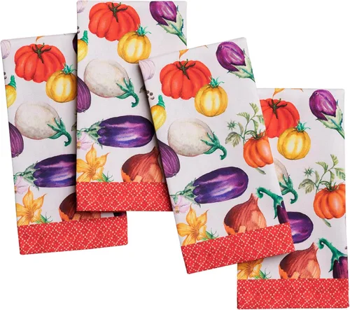 Miniatura 115 de Maison d' Hermine Happy Florals - Juego de 4 servilletas 100% algodón suave y cómodo perfectas para cenas familiares, bodas, fiestas de cóctel, 063