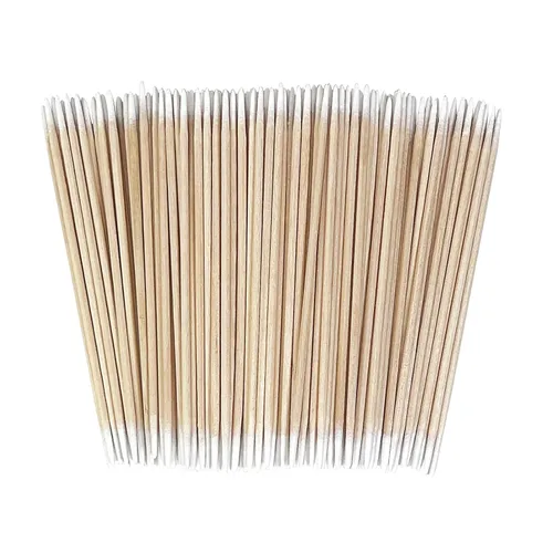 Miniatura 9 de Eyxformula 600 hisopos de algodón Microblading, hisopos de algodón puntiagudos de 4 pulgadas, puntas de precisión aplicador de palos de madera