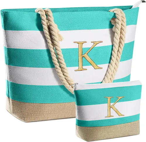 Miniatura 62 de YOOLIFE Beach Bags for Women - Travel Canvas Beach Tote, Pool Waterproof Bag, Travel Essentials, Gifts for Women Birthday