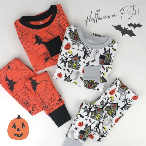 Miniatura 6 de HonestBaby Multipack 2-Piece Pajamas Sleepwear PJs 100% Organic Cotton for Infant Baby and Toddler Boys, Unisex
