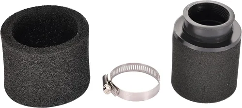 Miniatura 7 de GOOFIT Filtro de aire de doble espuma negro de 1.772 in/1.77 pulgadas, repuesto para filtro de aire de 50 cc, 90 cc, 110 cc, 125 cc, 140 cc, 150 cc