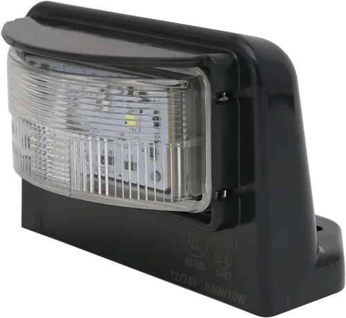 Luz LED de placa de matrícula para vehículos recreativos, Jeep, todoterreno, remolque, camiones, UTV, ATV, barco, lámpara de placa de matrícula, luz