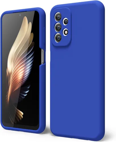 Miniatura 111 de oakxco Funda para teléfono Samsung Galaxy A12 con agarre de silicona líquida, linda delgada fina suave cubierta de gel de goma TPU lisa para mujeres
