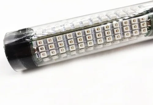 Miniatura 7 de SAMDO IP68 Lámpara LED submarina de 12V para pesca, luz de 1080 lúmenes que atrae peces, luz para pesca nocturna de 10.8W Verde