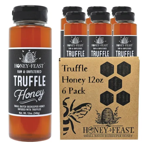 Miniatura 64 de Honey Feast, Miel de Flor Silvestre, 12 Onza