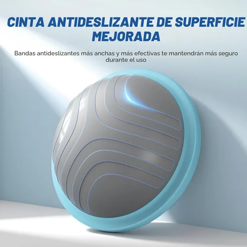 Miniatura 5 de MERACH Pelota de ejercicio 3 en 1, pelota de yoga, tabla de equilibrio y bandas de resistencia con bomba de pie de 18 pulgadas, 286 libras