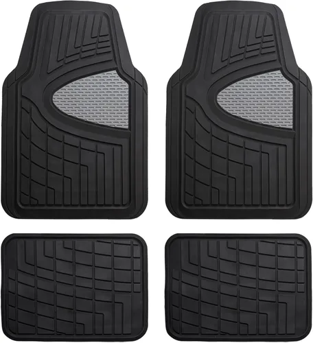 Miniatura 17 de Alfombrillas para piso de automóvil FH-F11322 de FH GROUP, ultrarresistentes, goma de primera calidad, recortables