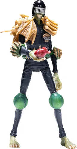 Hiya Toys Judge Dredd: Judge Death - Figura de acción exquisita a escala 1:18, multicolor, EMJ0049
