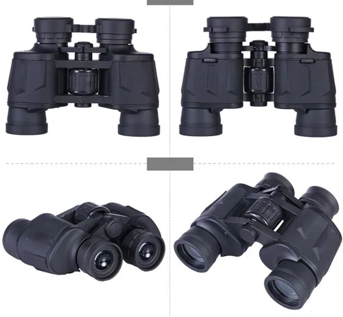 Miniatura 3 de Prismáticos portátiles duraderos de 8 x 40 para adultos, focos ajustables de larga distancia, telescopio transparente para exteriores, binoculares