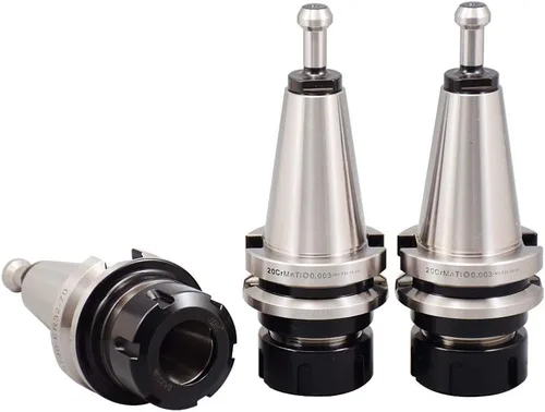 Miniatura 2 de US Stock 4 piezas de precisión equilibrada BT40-ER32-70 portaherramientas G2.5/25000 RPM BT40 Perillas de retención ER32 tuercas de pinza incluidas