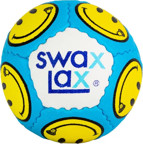 Miniatura 12 de Swax Lax Pelota de entrenamiento para Lacrosse - Práctica para interiores y exteriores con menos rebotes y menos pique