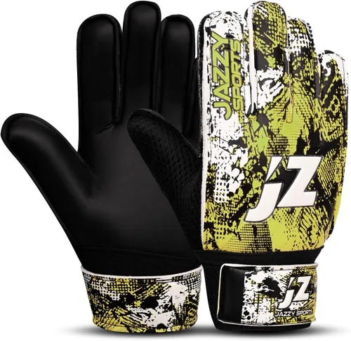 Miniatura 11 de Guantes de portero de fútbol, guantes de portero de dedo, guantes de fútbol de 0.157 in de látex de agarre fuerte, protección de la columna