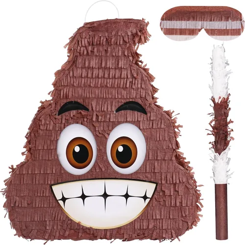 Miniatura 33 de Paquete de piñata de baloncesto de Birchio con venda y bate (13 x 13 x 4 Pulgadas), piñata de balón de fútbol para fiesta de cumpleaños de niños