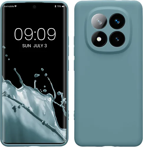 Miniatura 63 de kwmobile Funda compatible con Xiaomi Redmi Note 11 / Note 11S - Funda protectora de silicona TPU suave y delgada - Azul Báltico