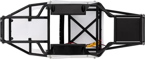 Miniatura 7 de INJORA Rock Tarantula Nylon Buggy Body Shell Kit de chasis para TRX4M 1/18 RC Crawler Upgrade(transparente)