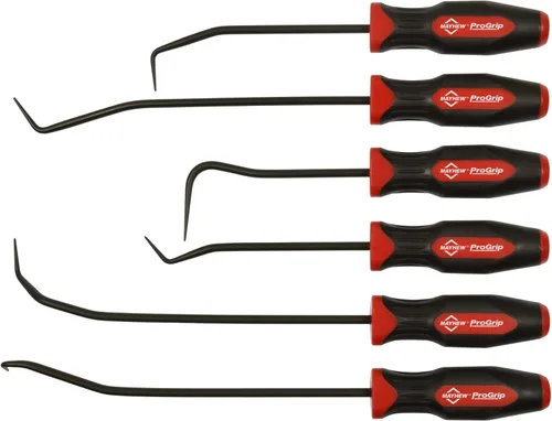 Miniatura 16 de Mayhew Tools 13091 ProGrip - Juego de púas largas en miniatura, acabado de óxido negro, juego de 4 piezas