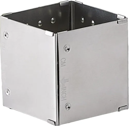 Miniatura 6 de HIC Kitchen Anillo para alimentos, acero inoxidable 18/8, 2 pulgadas de diámetro x 2.75 pulgadas