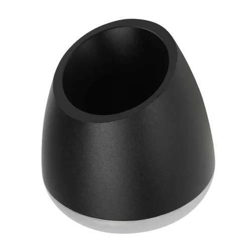 FRCOLOR Soporte de aleación de aluminio con diseño de apertura oblicua, soporte duradero para maquinilla de afeitar y recortadora para organizar tus