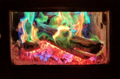 Miniatura 8 de Mystical Fire Paquetes que cambian de color para fogatas, fogata de larga duración, encantada, multicolor, diversión familiar mágica para interiores