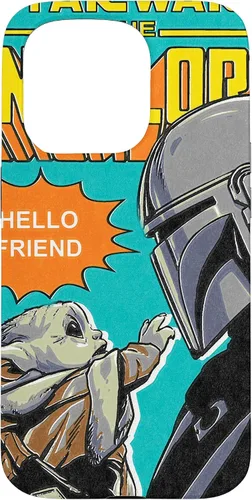 Miniatura 14 de Funda para iPhone 14 Pro Max Star Wars The Mandalorian Mando y el Niño