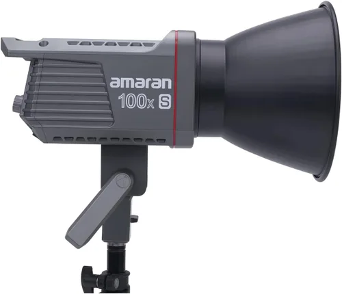 Miniatura 3 de Aputure Amaran 100x S Luz de Vídeo LED Bi-Color, Salida de 100W, Control de Aplicación Bluetooth, 9 Efectos de Iluminación Integrados, Fuente