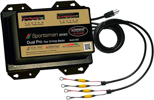 Cargador de batería Dual Pro Sportsman Series - 20A - 2-10A-Banks - 12V/24V