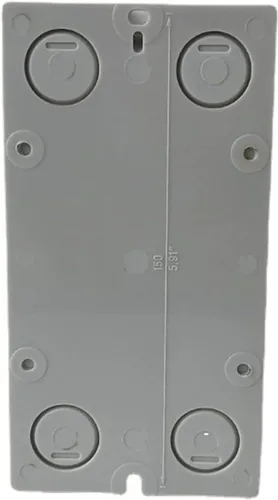 Miniatura 5 de YANHAO YMD11-63D Interruptor de desconexión de dos posiciones de encendido y apagado 63A 3P candado de leva con caja 1 pieza (color : base negra 3P)