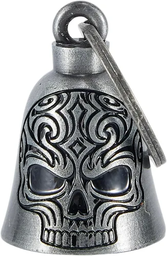 Miniatura 10 de Dream Apparel Campana de motocicleta con diseño de ángel guardián de viaje Gremlin para motociclista para hombres y mujeres, llavero de regalo