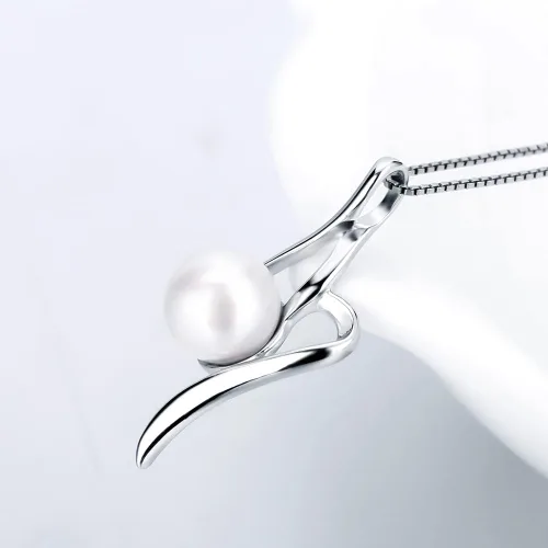 Miniatura 4 de Colgantes trenzados para joyería de perlas de plata esterlina, diseño colgante de montaje para joyería de moda, Metal, Circonita Cúbica