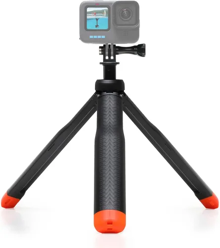 Miniatura 7 de SOONSUN Trípode flotante 4 en 1 para GoPro Hero 13 12 11 10 9 8 7 6 5 4 Session Max, AKASO, SJCAM cámara de acción, extensión impermeable monopie