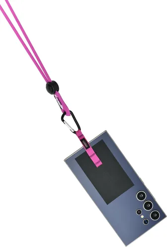 Miniatura 8 de Phone Lasso Paquete de 3 cordones para teléfono celular con correas ajustables para el cuello y la muñeca y 2 parches universales para teléfono