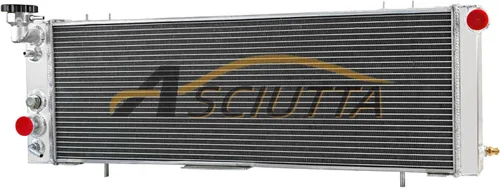 Radiador de aluminio CU1193 para 1991-2001 Jeep Cherokee Comanche Wagoneer XJ 2.5 L4 4.0 L6 Radiador de gas 3 radiadores de núcleo de fila
