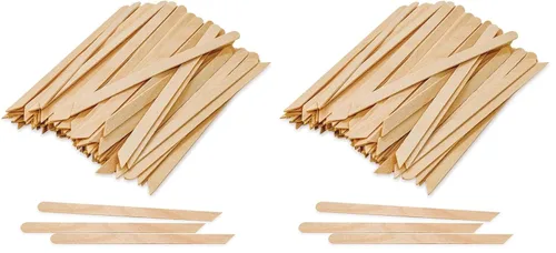 Miniatura 5 de Tachibelle Varillas de cera de madera – Aplicador de cera para el cuerpo, labios, nariz, pequeñas barras aplicadoras para depilación y piel suave