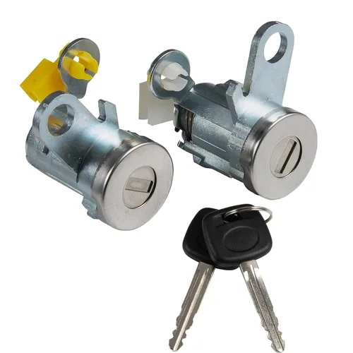 Juego de 2 cilindros de cerradura de puerta con llave para Tacoma 1995-2004 DL108R lado del conductor y del pasajero izquierdo y derecho para Tacoma
