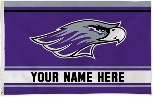 Miniatura 114 de Rico Industries NCAA Abilene Christian Wildcats - Bandera estándar personalizada de 3 x 5 pies, fabricada en los Estados Unidos, decoración