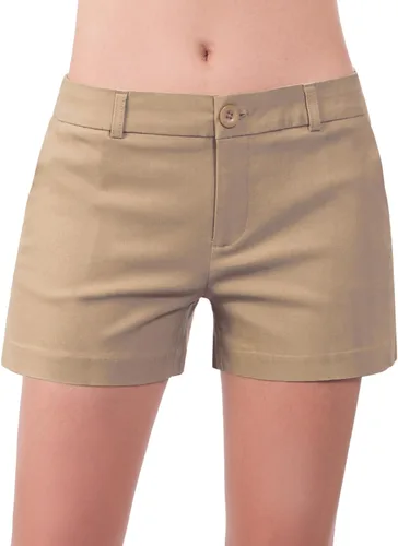 Miniatura 4 de MixMatchy Pantalones cortos casuales con puños y bolsillos para mujer