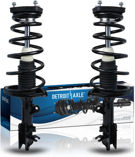 Miniatura 53 de Detroit Axle - 2 puntales delanteros para Chevy Equinox GMC Terrain Saturn Vue Pontiac Torrent Suzuki XL-7 Captiva Sport Struts completos con muelle