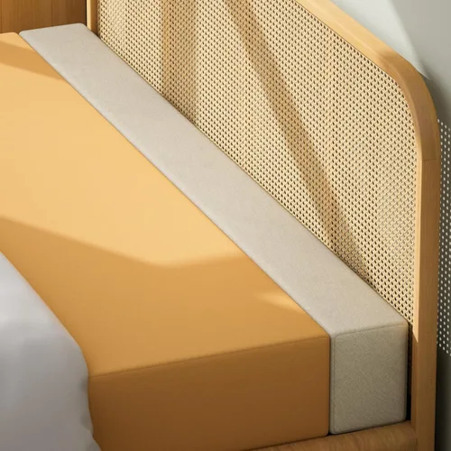 Miniatura 13 de DEEPSHARK - Relleno para hueco de cama de tamaño matrimonial, esponja de alta densidad 45D, funda extraíble y lavable, relleno extendido de colchón