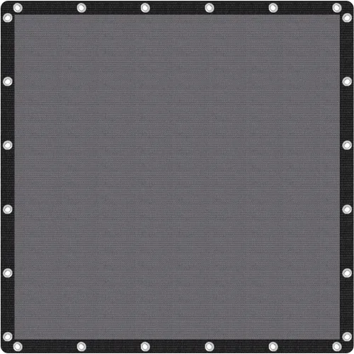VICLLAX Tela de Sombra 90% con Ojales Reforzados, Tela de Protección Solar para Exteriores para Patio Exterior Jardín Pérgola Cubierta Toldo 10x10