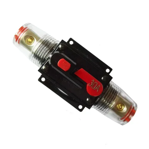 Miniatura 8 de ZOOKOTO 20 A 30 A 40 A 50 A 60 A 80 A 100 A 150 A 200 A 250 A 300 A interruptor de circuito con soporte de fusibles de reinicio manual para auto