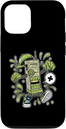 Miniatura 26 de Diseño de WalkieTalkie de dibujos animados para iPhone 16 para niños en estuche de estilo cómico