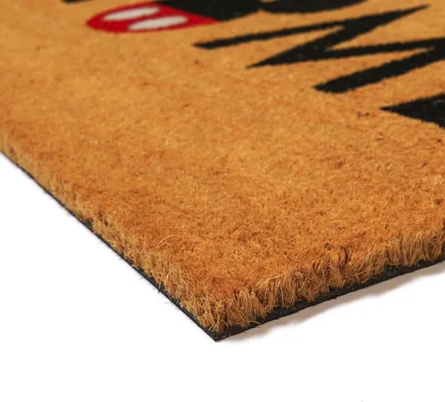 Miniatura 6 de Gertmenian 47534 Disney Mickey Mouse - Alfombra retro clásica de fibra de coco para entrada, paquete de 2 unidades, 20 x 34 pulgadas, color marrón