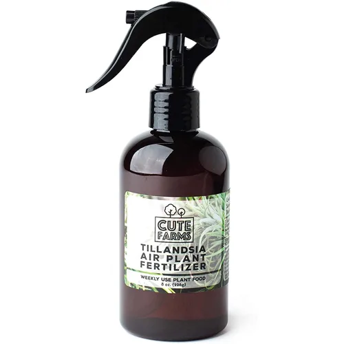 Miniatura 4 de Cute Farms Tillandsia Fertilizante para plantas de aire, fórmula suave de uso semanal, alimento vegetal Nutrientes formulados para plantas de aire