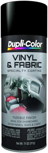 Miniatura 7 de Dupli-Color HVP104 - Pintura en aerosol para vinilo y tela, color negro brillante (Gloss Black), lata de 11 oz en espray Brillo negro