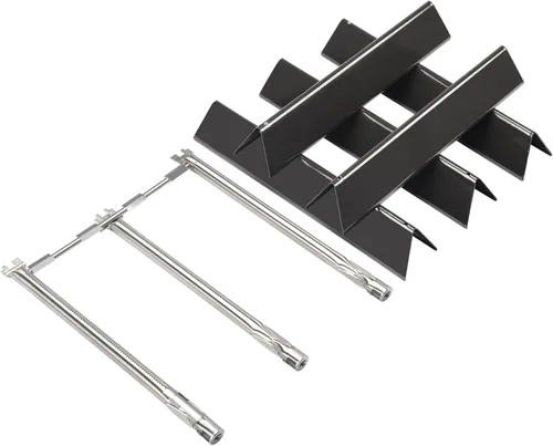 Miniatura 16 de Leship Barras aromatizantes de 15.3 pulgadas de repuesto para parrillas Weber 7636, Weber Spirit 300 y Spirit II Serie 300 E310 E320 E330 S310 S320